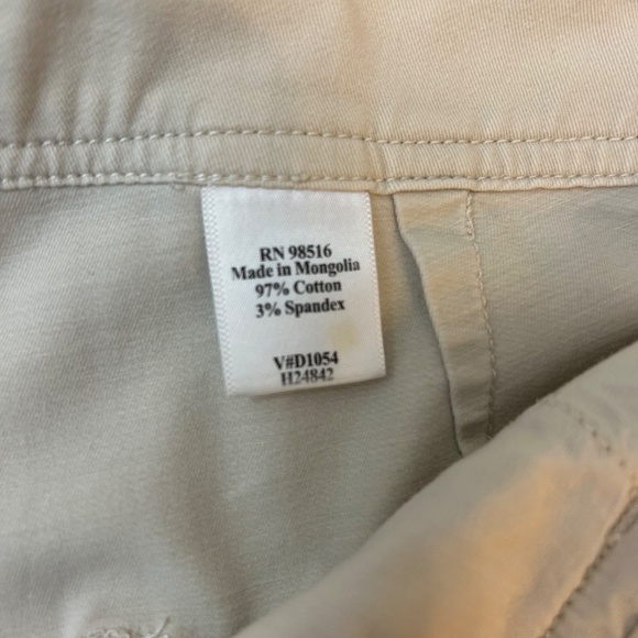 Women’s‎ Coldwater Creek Light Beige Capri Pants | Size Petite 16 - Picture 5 of 9